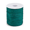 1 Roll 100 Yards Round Nylon Braided Thread NWIR-PH0002-22G-7