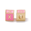 Rack Plating Brass Enamel Beads KK-B060-04G-05X-1