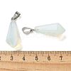 Opalite Pointed Pendants G-B127-15P-07-3