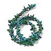 Synthetic Turquoise Dyed Beads Strands G-P507-04P-4