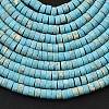 Dyed Synthetic Imperial Jasper Beads Strands G-Z089-A03-A-5