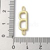 Rack Plating Brass Connector Charms KK-P245-07G-B-3