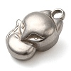 304 Stainless Steel Pendants STAS-M070-01P-2