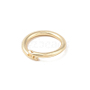 Brass Open Jump Rings KK-S369-01G-05-1