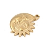 304 Stainless Steel Pendants LS-STAS-D366-01F-G-2