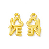 Rack Plating Alloy Charms FIND-G045-64MG-1