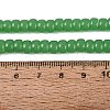 Imitation Jade Glass Beads Strands GLAA-NH0002-A01-B03-4