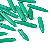 20Pcs Synthetic Turquoise Graduated Spike Beads G-TA0001-44-16