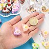 30Pcs Opaque Resin Decoden Cabochons RESI-CJ0002-71-7