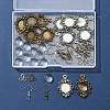 DIY Bland Dome Dangle Earring Making Kit DIY-FS0005-51-7