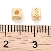 Brass Beads KK-P271-15G-3