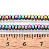 Electroplated Synthetic Non-magnetic Hematite Beads Strands G-T139-61F-4
