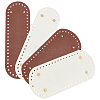 4Pcs TPE Plastic Oval Bottom FIND-WH0077-68-1