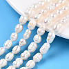 Natural Cultured Freshwater Pearl Beads Strands PEAR-N012-06K-1