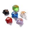 Handmade Lampwork Beads LAMP-F020-04-4