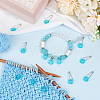 Acrylic & Iron Locking Stitch Marker FIND-BC0013-50-5