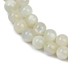 Natural Green Moonstone Beads Strands G-NH0060-A01-02-4