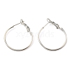 Iron Huggie Hoop Earring Findings IFIN-E025-01B-P-1