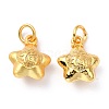 Brass Charms ZIRC-I054-29-1