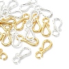 20Pcs 2 Colors Brass Hook Clasps KK-YW0004-17-1
