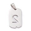 304 Stainless Steel Pendants STAS-H144-02P-2-2