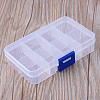 8 Compartments Polypropylene(PP) Bead Storage Containers X-CON-R007-01-1