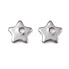Tarnish Resistant 304 Stainless Steel Five-Pointed Star Charms Pendants STAS-Q171-03-2
