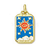 Alloy Enamel Pendants LS-ENAM-D042-01D-1