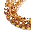 Electroplate Transparent Glass Beads Strands LS-EGLA-A035-T4mm-A04-3