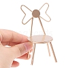 Miniature Alloy Backrest Butterfly Chair MIMO-PW0001-096B-1