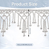 Craftdady 1 Yard Alloy Rhinestone Cup Chains LCHA-CD0001-01-11