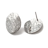 Non-Tarnish 304 Stainless Steel Stud Earrings Findings STAS-B041-02P-1