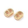Brass Silicone Slide Charms KK-C099-06B-G-2