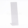 Transparent Acrylic Earrings Display Stands EDIS-G014-06-2