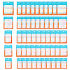 50Pcs 5 Styles Plastic Resealable Bag OPP-TA0001-20-2
