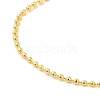 Brass Ball Chain Necklaces NJEW-B119-06G-3