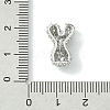 Rack Plating Brass Clear Cubic Zirconia Pendants KK-S378-01P-Y-3