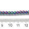 Electroplated Synthetic Non-magnetic Hematite Beads Strands G-C154-A01-01J-4