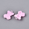 Spray Painted Alloy Pendants PALLOY-Q466-03A-2