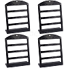 4-Tier L Shaped Acrylic Earring Organizer Display Stands ODIS-WH0099-65C-1