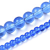 Transparent Glass Beads Strands GLAA-T032-T6mm-04-A-4