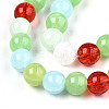 Imitation Jade Glass Beads GLAA-S192-001F-3