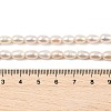 Natural Cultured Freshwater Pearl Beads Strands PEAR-I007-01A-03A-5