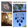  30Pcs 15 Styles Transparent Glass Pendants GLAA-TA0001-34-15