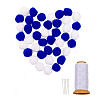 DIY Pom Pom Ball Decoration Making Kits DIY-SZ0001-41C-1