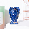 Natural Sodalite Angel Figurine Display Decorations G-PW0007-060P-1