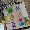 Plastic Drawing Painting Stencils Templates DIY-WH0396-685-4