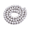 Electroplate Glass Beads Strands LS-EGLA-A044-P8mm-A19-3