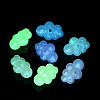 Transparent Acrylic Beads X-OACR-Z013-02B-2