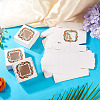 White Cardstock Flower Printed Paper Packaging Mailer Boxes CON-TAC0022-01-7